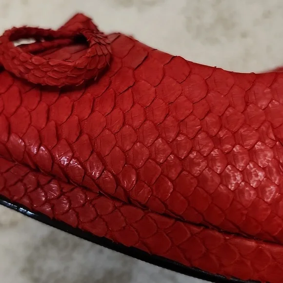 Red Custom Made Heels - Picture 7 of 8